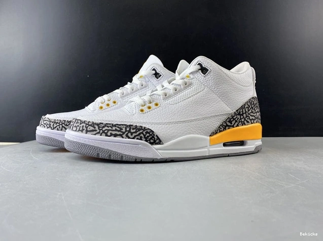 BK CK9246- Cozy Orange Jordan3 3848 Laser 1013